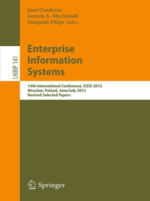 cover image of Enterprise Information Systems